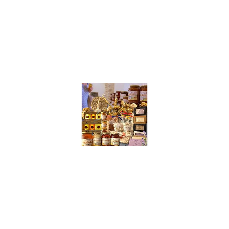Coffret d'assortiment de buiscuits et chocolats